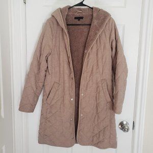 UNIQLO QUILTED TAN JACKET